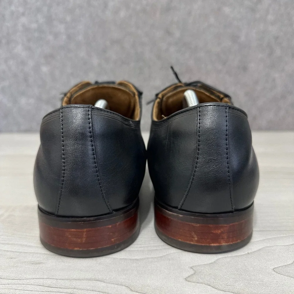 Florsheim Postino Wingtip Oxford Mens 12‎ Black Leather Dress Shoes 11788-001